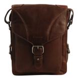 DD-Exclusive Schoudertas Leder Brown