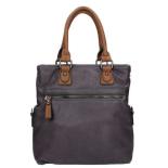 Twinbag Shopper Lilac/Cognac