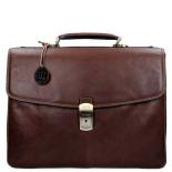 A4 tas 2-vaks TP Donker bruin TE/DT/8721 A4 tas 2-vaks TP Donker bruin TE/DT/8721