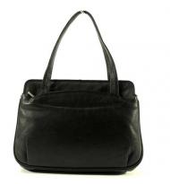 My Lady Handtas softleder Black 