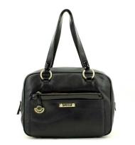 Guess Handtas Leder Black