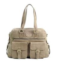MicMac Ritstas A4 leder Taupe