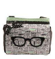 Zebra Trends Overslagtas Bril Black