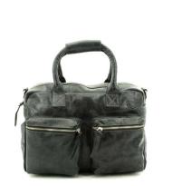 MicMac Westernbag A5 craquelé Black