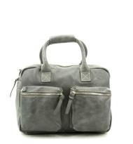 MicMac Westernbag A5 craquelé Grey