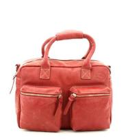 MicMac Westernbag A5 craquelé Red