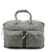 MicMac Westernbag A4 craquelé Grey