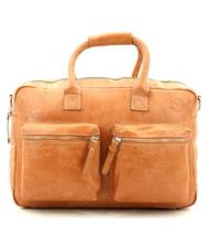 MicMac Westernbag A4 craquelé Orange