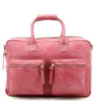 MicMac Westernbag A4 craquelé Fuchsia