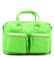 MicMac Westernbag A4 craquelé Green