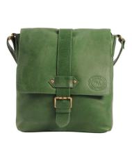 Micmac Schoudertas Cow Vintage Pine Green 15315 -01