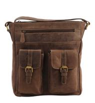 MicMac Ritstas Leder Hunter Dark Brown