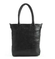 MicMac Shopper Hoog Model Craquelé Black 01