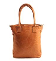 MicMac Shopper Hoog Model Craquelé Orange