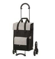 Andersen Boodschappentrolley Trappenklimmer Zwart/Beige 1923-8 -01