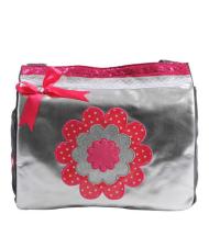 Zebra Trends Overslagtas Girly Bloem Pink