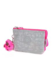 Kipling 'Creativity S' Grey Pink