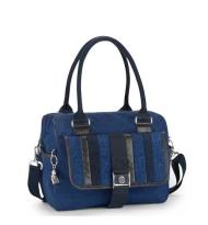 Kipling Double-Up Shopper Blue Patch